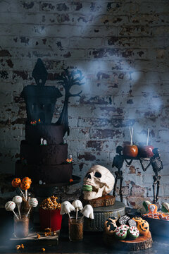 Halloween Dessert table