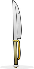 cartoon knife