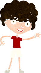 cartoon sporty person