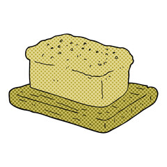 cartoon loaf of bread