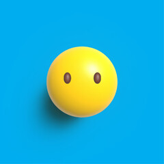 Face without Mouth, Vector 3D Design Art