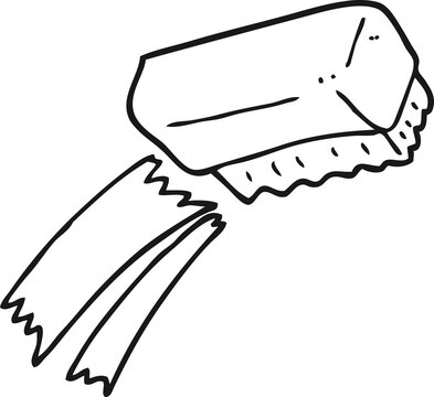 recommend clip art: black and white cartoon scrubbing brush