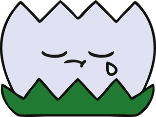 cute cartoon water lilly