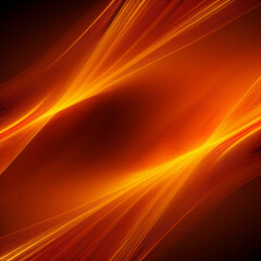 Obraz premium abstract web banner design,lines and waves,Amber yellow and Light red colors gradient with texture effect.Generative AI.