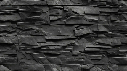 seamless tile repeatable black slate stone texture background pattern element new quality stock image illustration desktop wallpaper design generative ai 