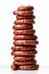 High Stack of Sausages, Generative AI