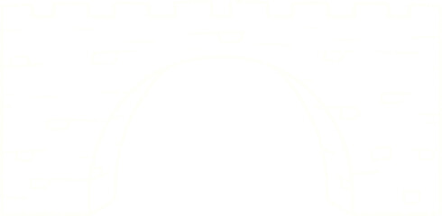 Stone Bridge Chalk Drawing