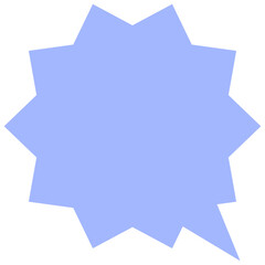 Speech balloons icon, flat style vector illustration