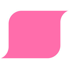 Speech balloons icon, flat style vector illustration