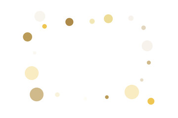 Gold glitter confetti, great design for any purpose. Party decor.