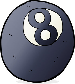 recommend clip art: cartoon eight ball