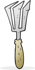 cartoon gardening tool