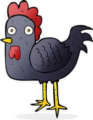 cartoon chicken