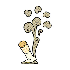 cartoon cigarette