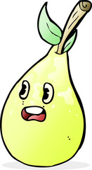 cartoon pear
