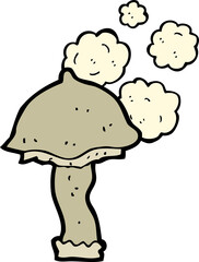cartoon mushroom