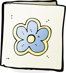 cartoon greeting card