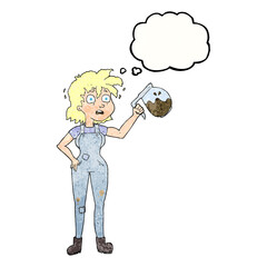 too much coffee thought bubble textured cartoon