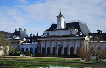 Das Schlossmuseum im Schlosspark Pillnitz in Dresden