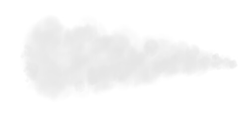 Smoke texture isolated on transparent background. Steam special effect. Realistic vector fire fog or mist	