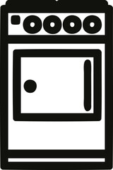kitchen cooker icon