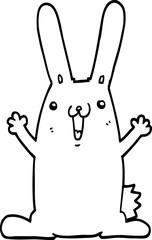 cartoon rabbit