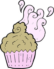 cartoon cupcake