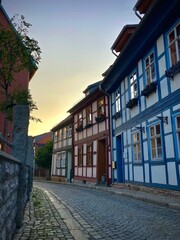Fototapeta premium half-timbered and colorful houses