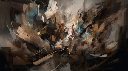 abstract background frame, generative ai