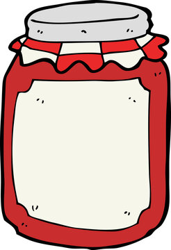 recommend clip art: cartoon jar of preserve