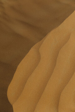 Patterns of sand in the desert