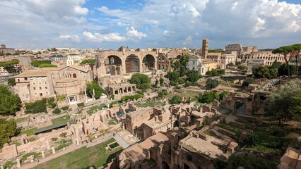 Obraz premium Roman Forum in Rome, Italy