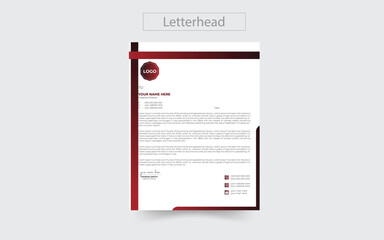  professional creative letterhead template design for your business .