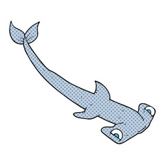 cartoon hammerhead shark