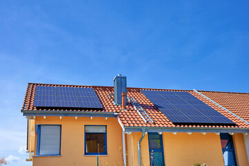 Modernes Solardach