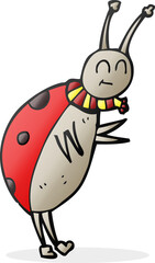 cartoon ladybug