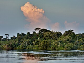 Wolkenformationen überm Amazonas
