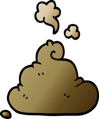 cartoon doodle poop