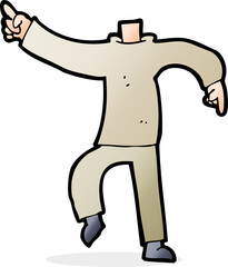 cartoon pointing body (mix and match cartoons or add own photo)