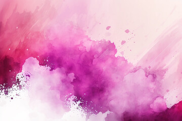 Pink watercolor abstract background
