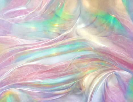 abstract liquid background in pastel neon colors