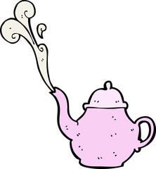 cartoon teapot
