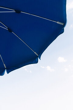 Blue Umbrella In The Sky