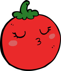 cartoon tomato