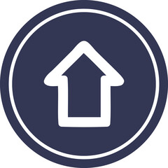 pointing arrow symbol