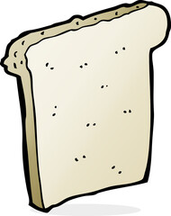 cartoon slice of bread