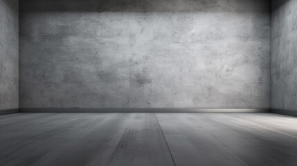 Empty Gray Color Texture Studio Background