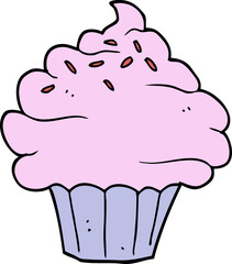 cartoon cupcake