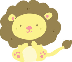 cute lion