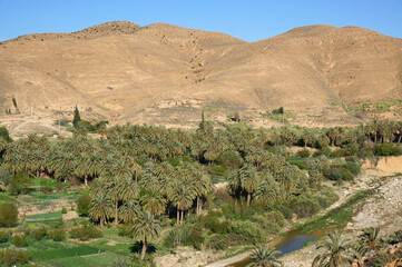 Ghoufi historic settlement in the village of T'kout in Batna Province